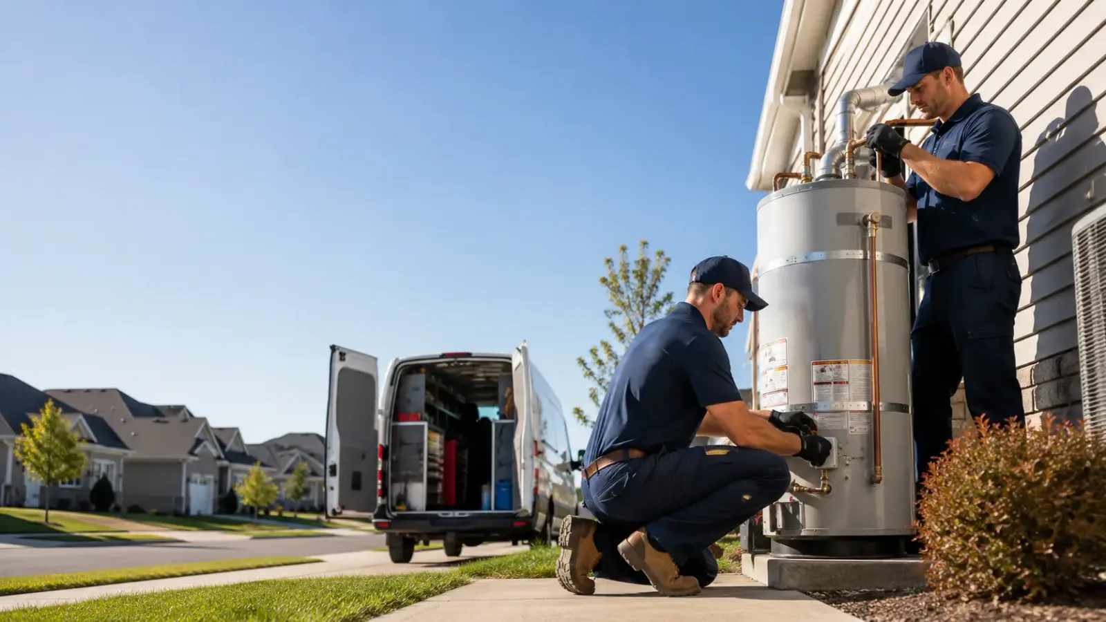 Water Heater Installation in Waterman, IL